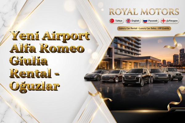 Yeni Airport Alfa Romeo Giulia Rental - Oğuzlar