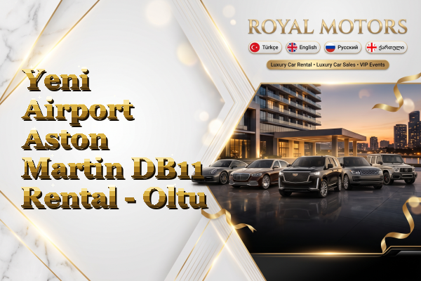 Yeni Airport Aston Martin DB11 Rental - Oltu