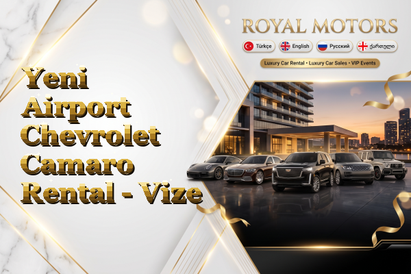 Yeni Airport Chevrolet Camaro Rental - Vize