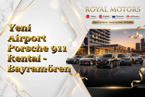 Yeni Airport Porsche 911 Rental - Bayramören