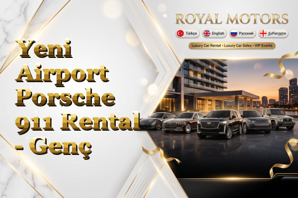 Yeni Airport Porsche 911 Rental - Genç