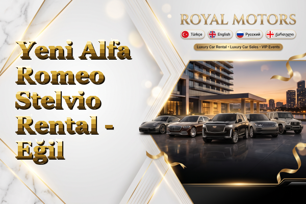 Yeni Alfa Romeo Stelvio Rental - Eğil