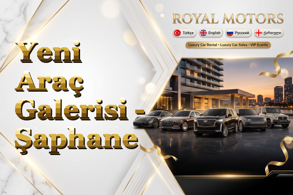 Yeni Araç Galerisi - Şaphane