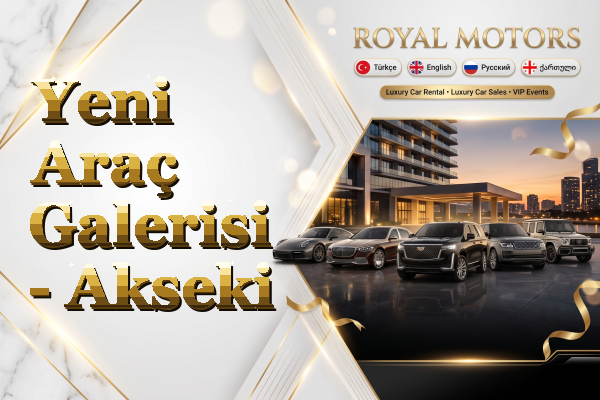 Yeni Araç Galerisi - Akseki