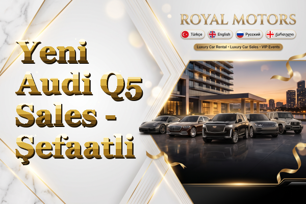 Yeni Audi Q5 Sales - Şefaatli