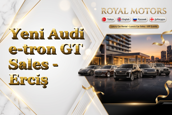 Yeni Audi e-tron GT Sales - Erciş