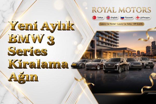 Yeni Aylık BMW 3 Series Kiralama - Ağın