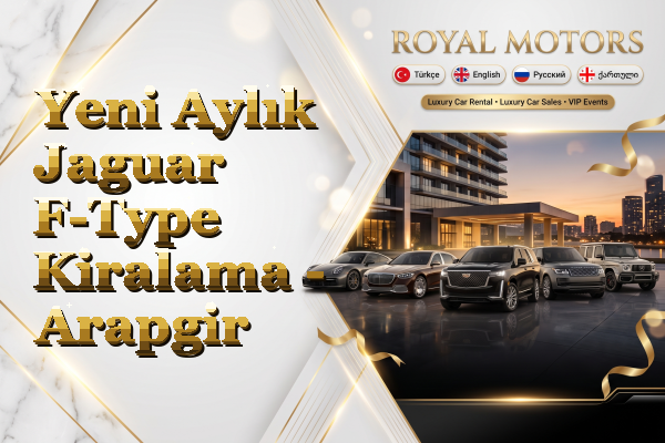 Yeni Aylık Jaguar F-Type Kiralama - Arapgir