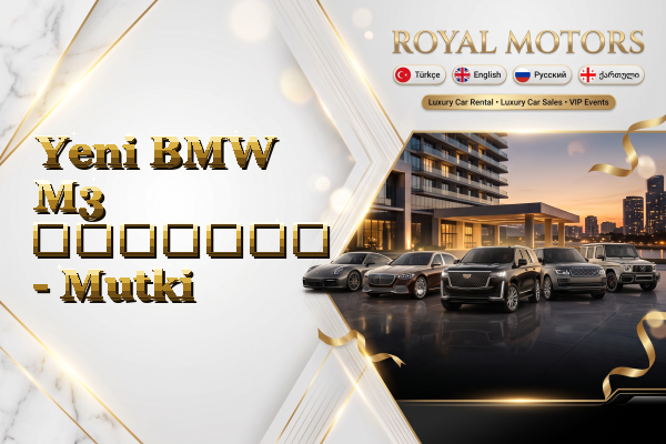 Yeni BMW M3 გაყიდვა - Mutki