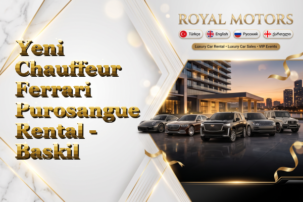 Yeni Chauffeur Ferrari Purosangue Rental - Baskil