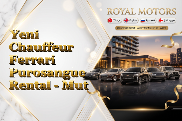 Yeni Chauffeur Ferrari Purosangue Rental - Mut