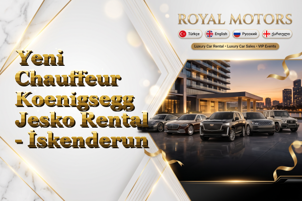 Yeni Chauffeur Koenigsegg Jesko Rental - İskenderun