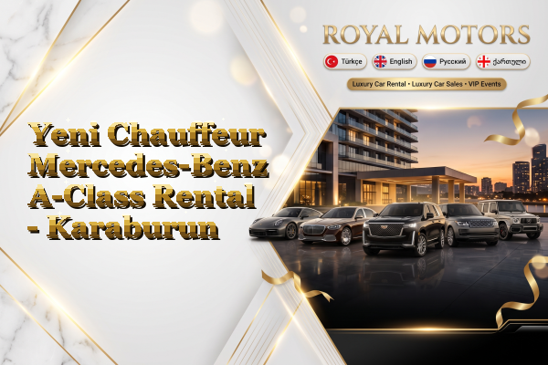 Yeni Chauffeur Mercedes-Benz A-Class Rental - Karaburun