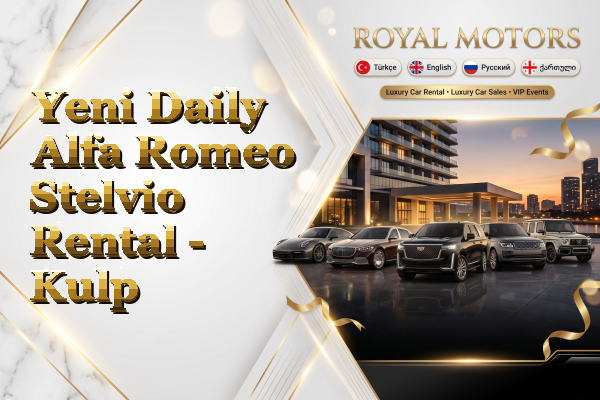 Yeni Daily Alfa Romeo Stelvio Rental - Kulp