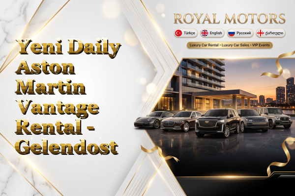 Yeni Daily Aston Martin Vantage Rental - Gelendost