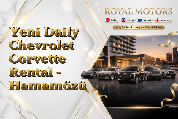 Yeni Daily Chevrolet Corvette Rental - Hamamözü