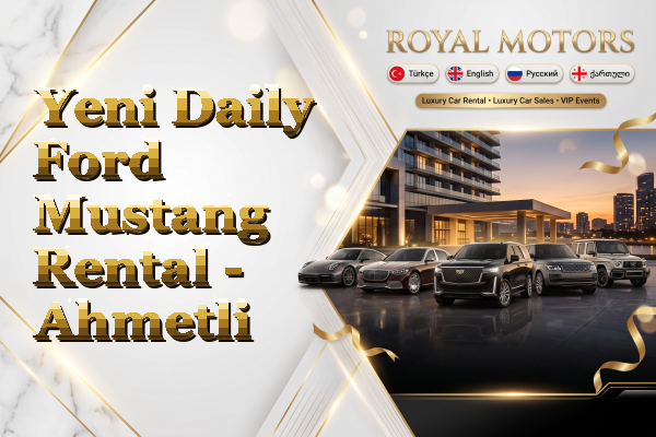 Yeni Daily Ford Mustang Rental - Ahmetli
