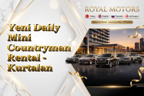Yeni Daily Mini Countryman Rental - Kurtalan