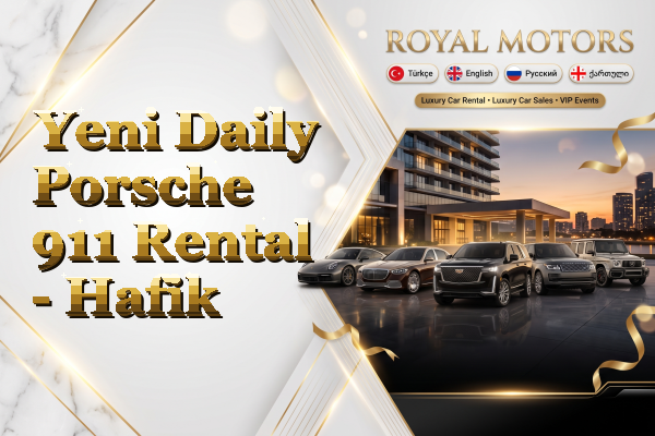Yeni Daily Porsche 911 Rental - Hafik