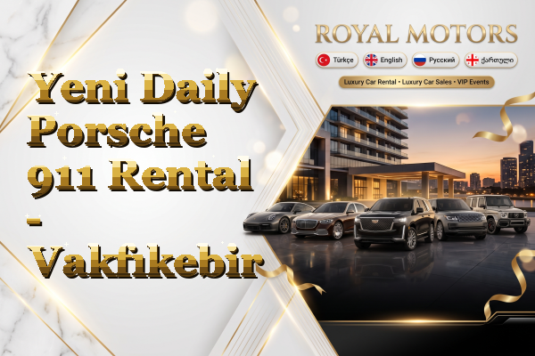 Yeni Daily Porsche 911 Rental - Vakfıkebir