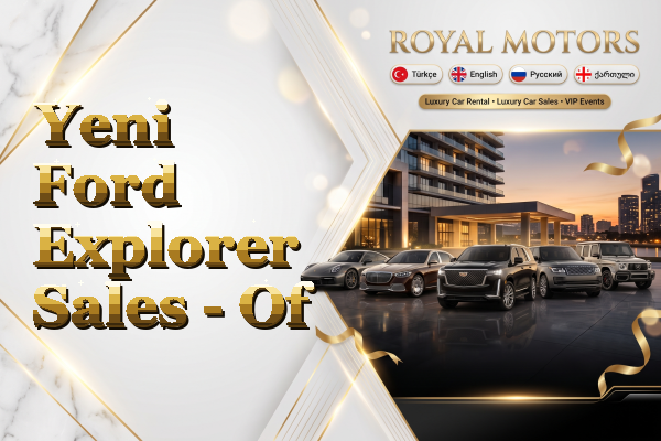 Yeni Ford Explorer Sales - Of