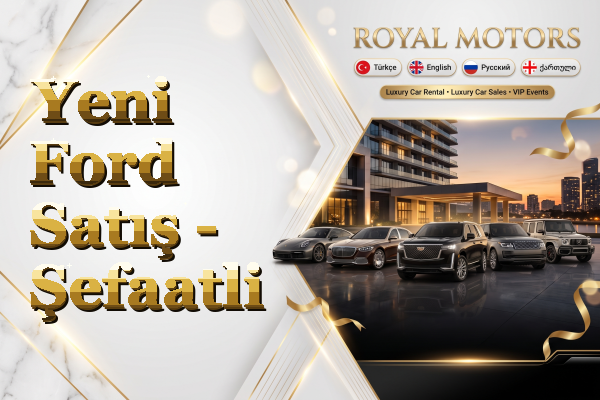 Yeni Ford Satış - Şefaatli