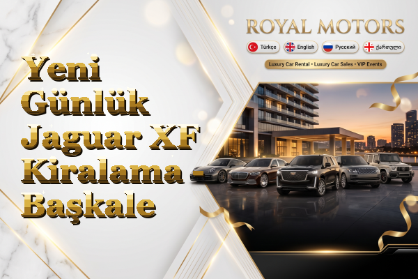 Yeni Günlük Jaguar XF Kiralama - Başkale