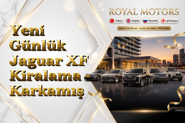 Yeni Günlük Jaguar XF Kiralama - Karkamış