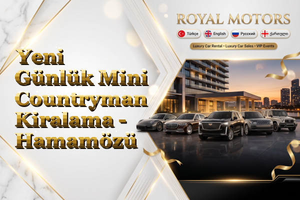 Yeni Günlük Mini Countryman Kiralama - Hamamözü