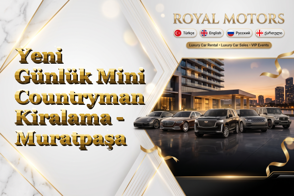 Yeni Günlük Mini Countryman Kiralama - Muratpaşa