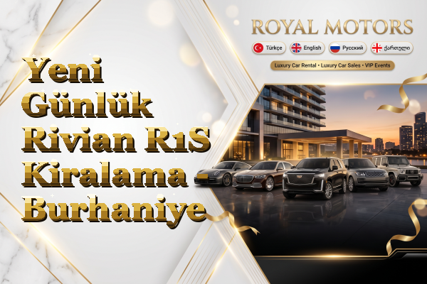 Yeni Günlük Rivian R1S Kiralama - Burhaniye