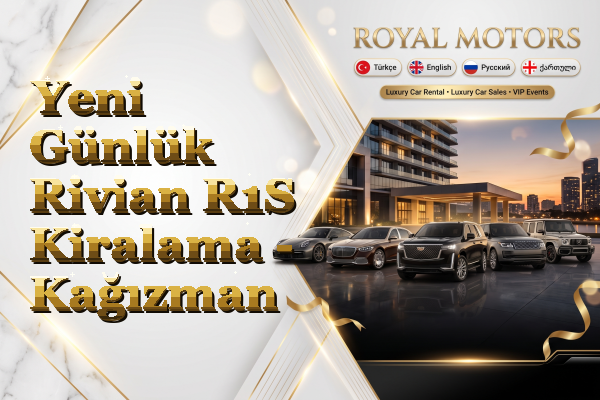 Yeni Günlük Rivian R1S Kiralama - Kağızman