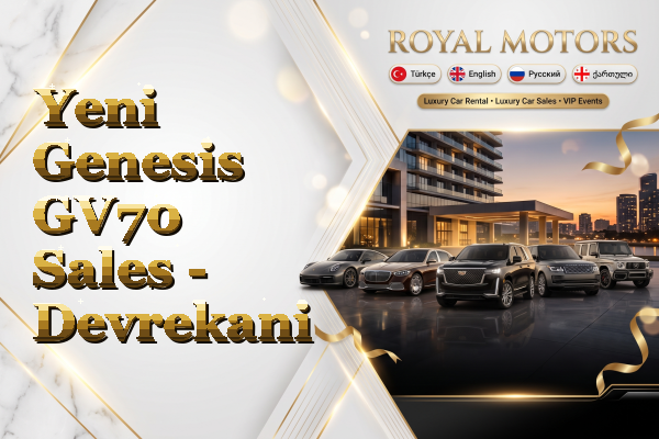 Yeni Genesis GV70 Sales - Devrekani
