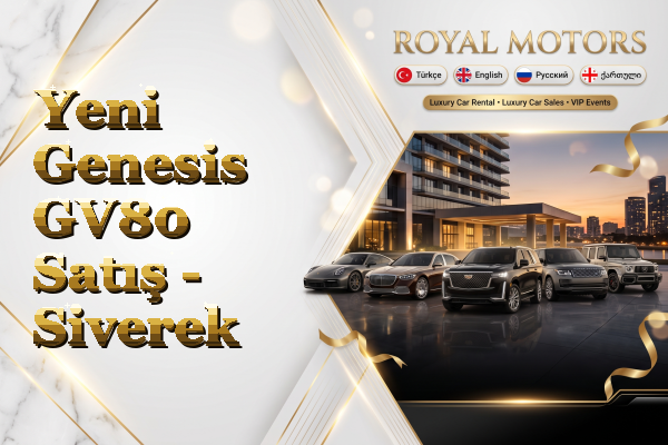 Yeni Genesis GV80 Satış - Siverek