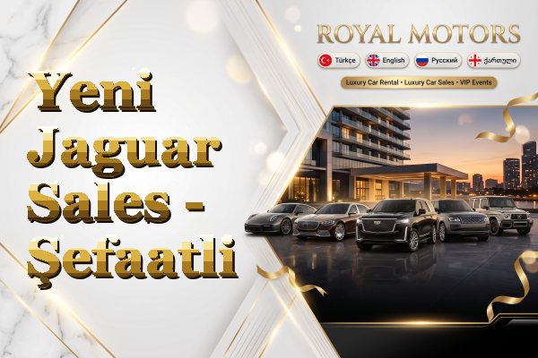 Yeni Jaguar Sales - Şefaatli