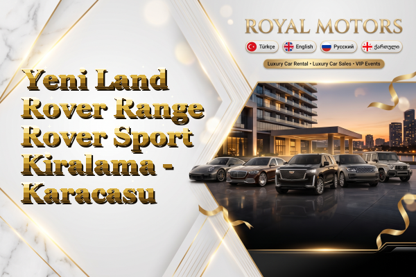 Yeni Land Rover Range Rover Sport Kiralama - Karacasu