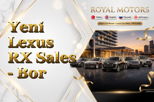 Yeni Lexus RX Sales - Bor