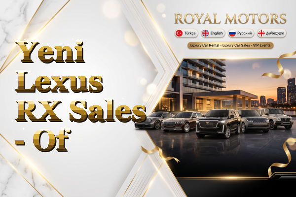 Yeni Lexus RX Sales - Of