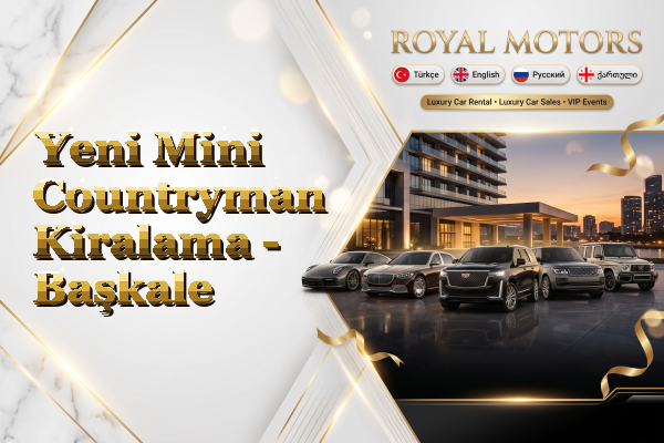 Yeni Mini Countryman Kiralama - Başkale