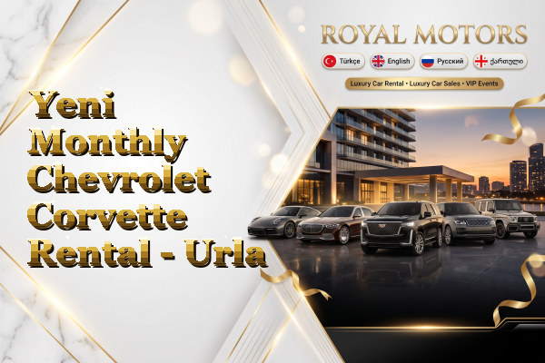 Yeni Monthly Chevrolet Corvette Rental - Urla