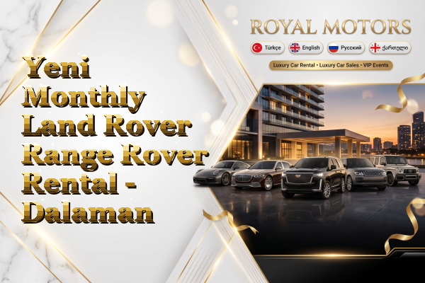 Yeni Monthly Land Rover Range Rover Rental - Dalaman