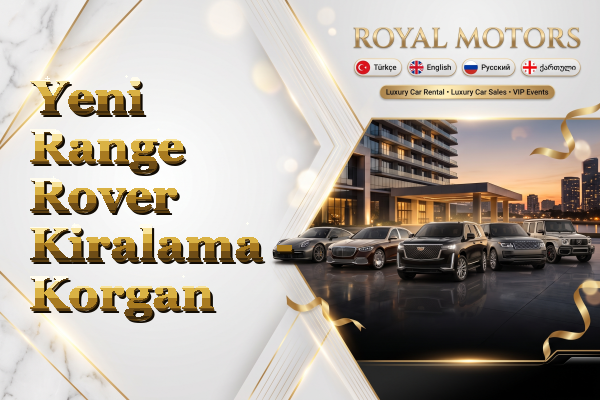 Yeni Range Rover Kiralama - Korgan