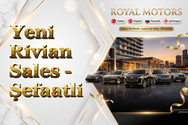 Yeni Rivian Sales - Şefaatli