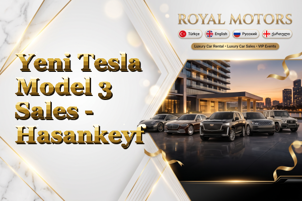 Yeni Tesla Model 3 Sales - Hasankeyf