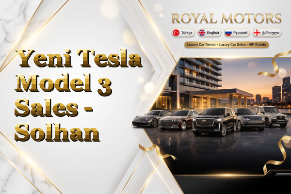 Yeni Tesla Model 3 Sales - Solhan