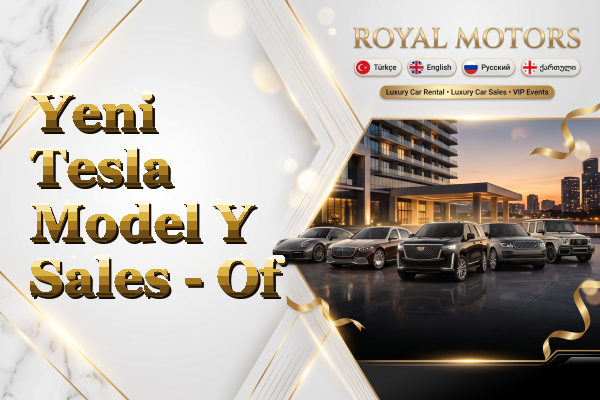 Yeni Tesla Model Y Sales - Of
