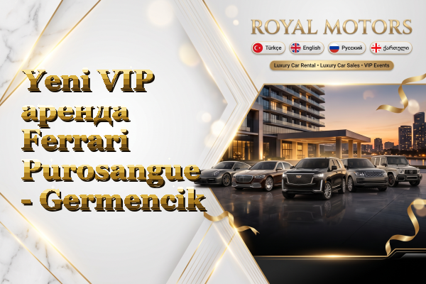 Yeni VIP аренда Ferrari Purosangue - Germencik