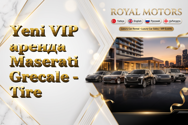 Yeni VIP аренда Maserati Grecale - Tire