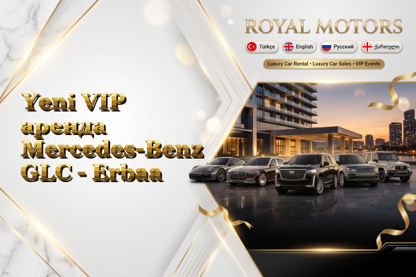 Yeni VIP аренда Mercedes-Benz GLC - Erbaa
