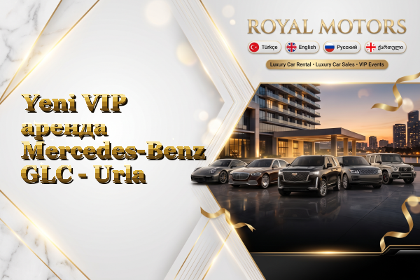 Yeni VIP аренда Mercedes-Benz GLC - Urla